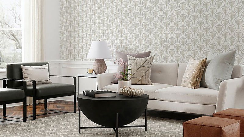 Living room with Sonia wallpaper