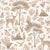 Monochrome Fantastic Forest Wallpaper Sample