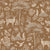 Monochrome Fantastic Forest Self-adhesive Wallpaper