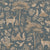 Monochrome Fantastic Forest Self-adhesive Wallpaper