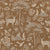 Monochrome Fantastic Forest Self-adhesive Wallpaper