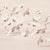 Flying Vintage Crane birds Wallpaper Sample