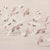 Flying Vintage Crane birds Wallpaper Sample