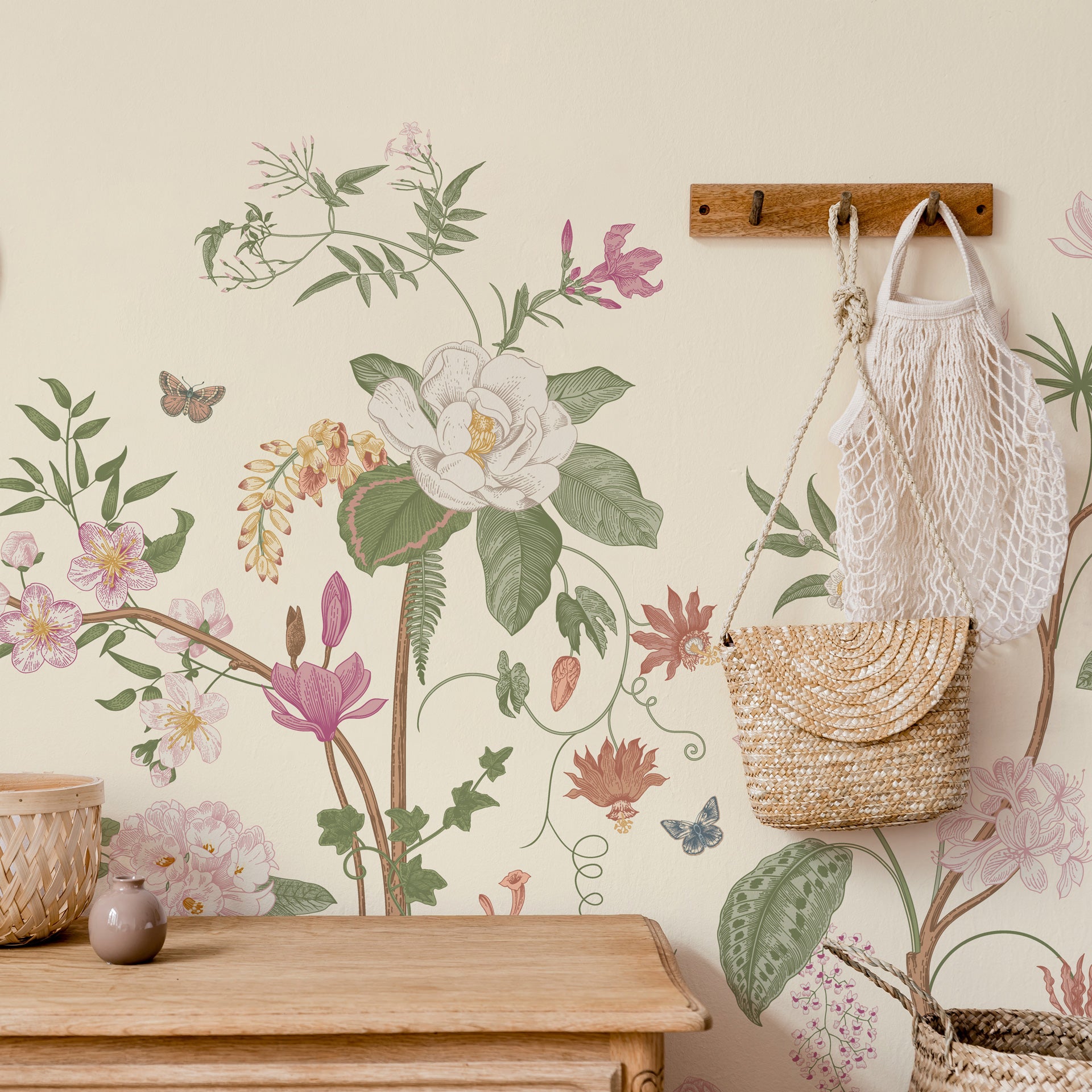 Wolfie Self-adhesive Wallpaper by Printed Decor